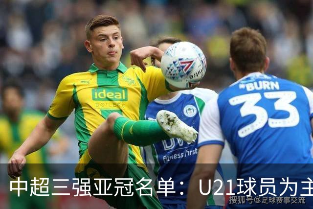 中超三强亚冠名单：U21球员为主题 傅欢郭全博在列
